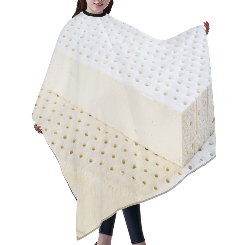 Personality  Natural Latex Mattress Hair Cutting Cape