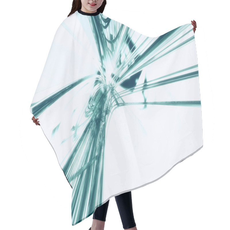 Personality  3d Abstract Background Hair Cutting Cape