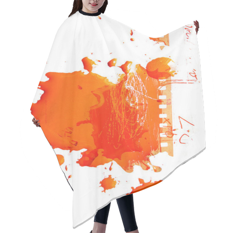 Personality  Artwork Hair Cutting Cape