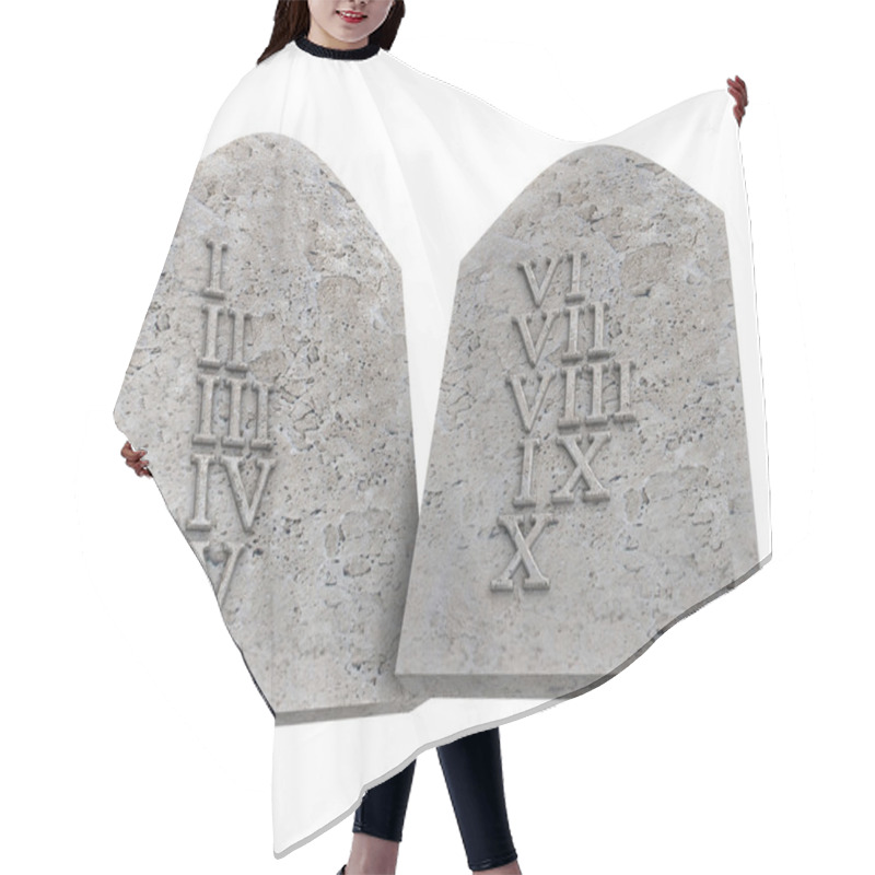 Personality  Ten Commandments Hair Cutting Cape