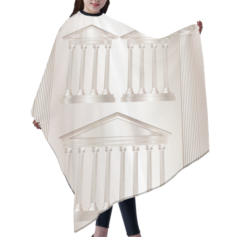 Personality  Greek Columns Hair Cutting Cape