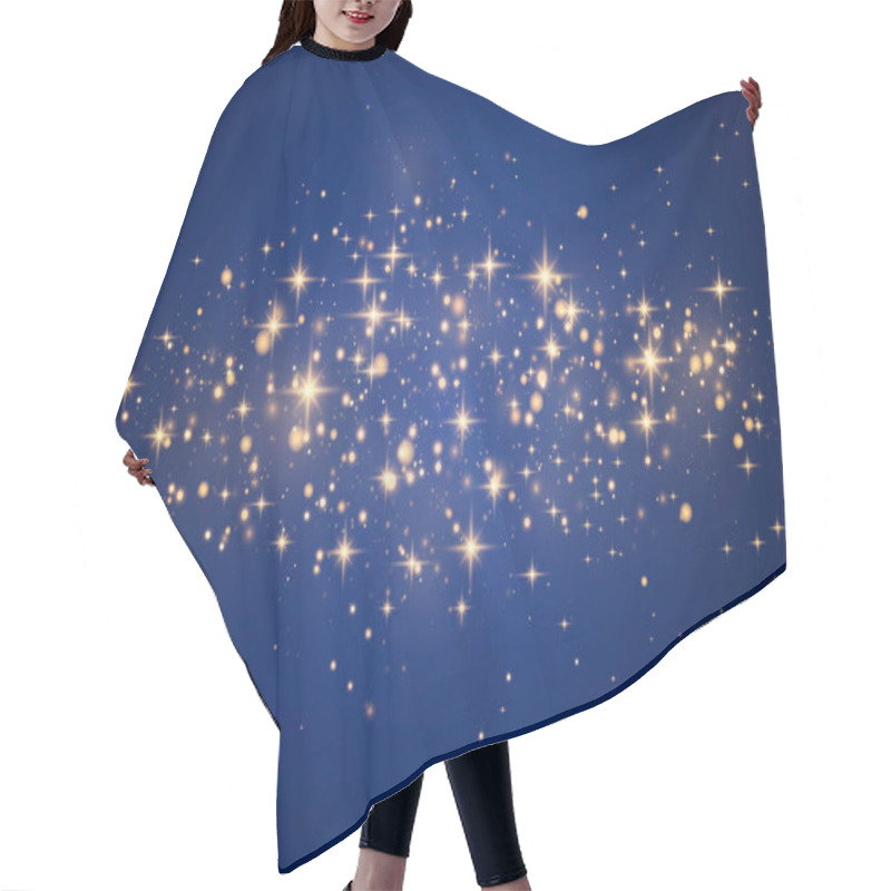 Personality  Dust Sparks Sparkle Hair Cutting Cape