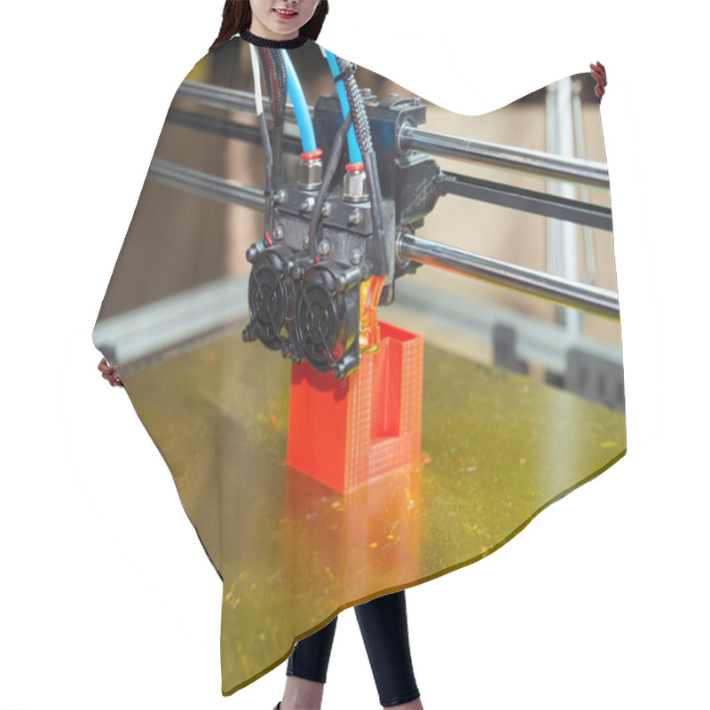 Personality  3D Printer - FDM Printing Hair Cutting Cape