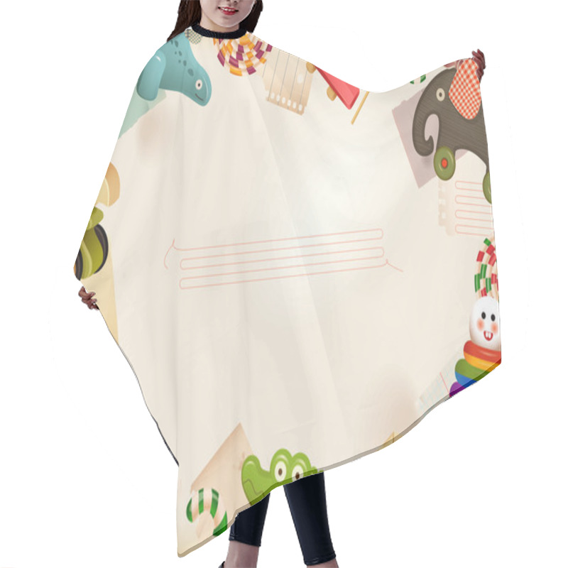 Personality  Toys, Candy & Childhood Memories Hair Cutting Cape