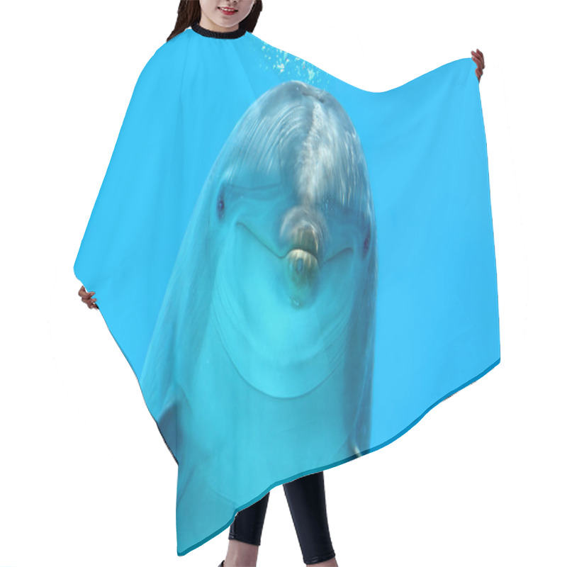 Personality  Dolphin Look Hair Cutting Cape