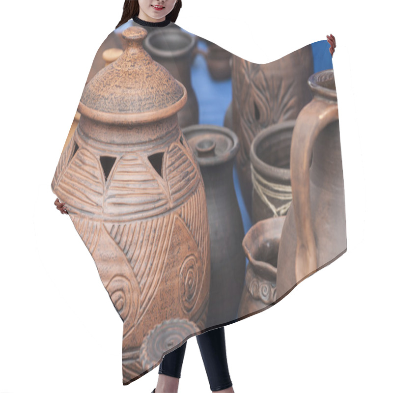 Personality  Pottery, Earthenware, Clayware, Crockery, Stoneware Hair Cutting Cape