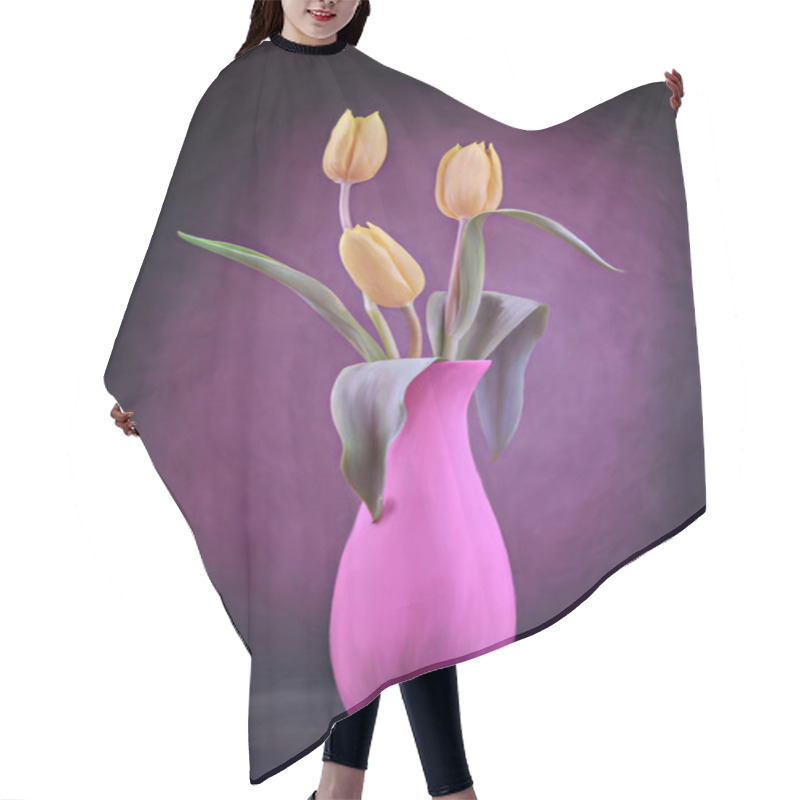 Personality  Bunch Of Tulips Hair Cutting Cape