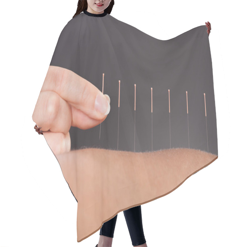 Personality  Acupuncture Treatment Hair Cutting Cape