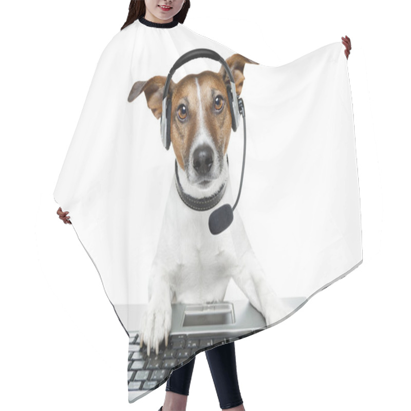 Personality  Dog Ipad Hair Cutting Cape