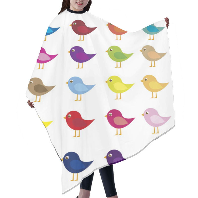 Personality  Birds Cartoon Hair Cutting Cape