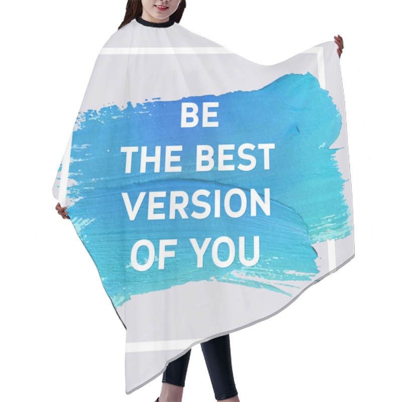 Personality  Motivation Painting Poster Hair Cutting Cape