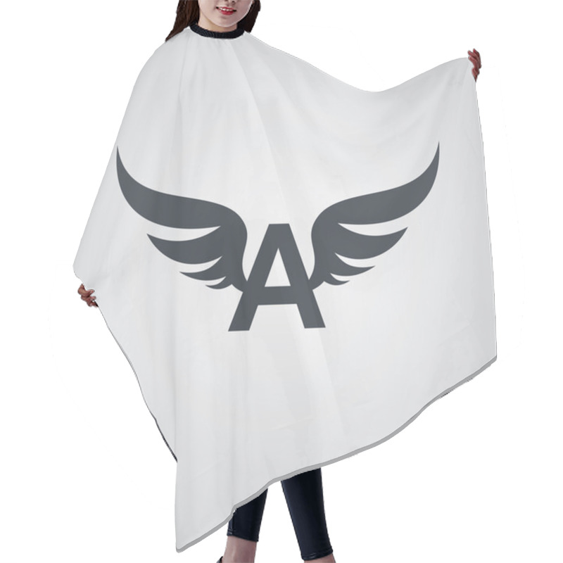 Personality  Aviator Symbol Logo Hair Cutting Cape