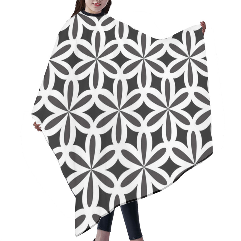 Personality  Geometric Seamless Pattern Hair Cutting Cape