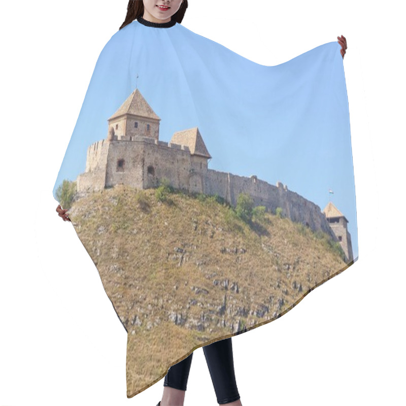 Personality  Sumeg Castle On Top Of The Castle Hill Hair Cutting Cape