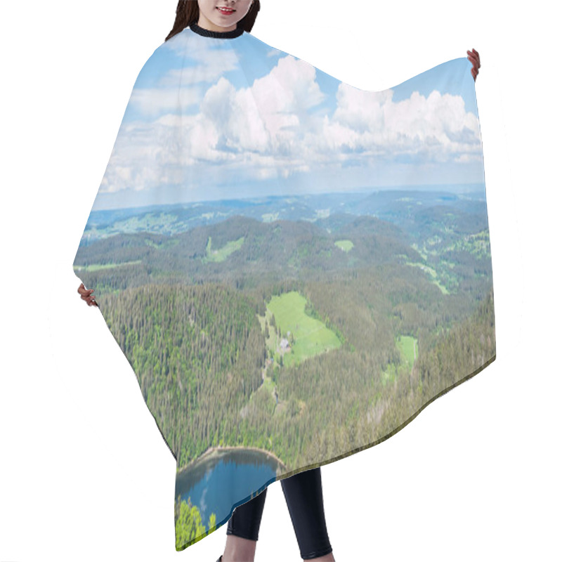 Personality  View Over The Black Forest Hair Cutting Cape