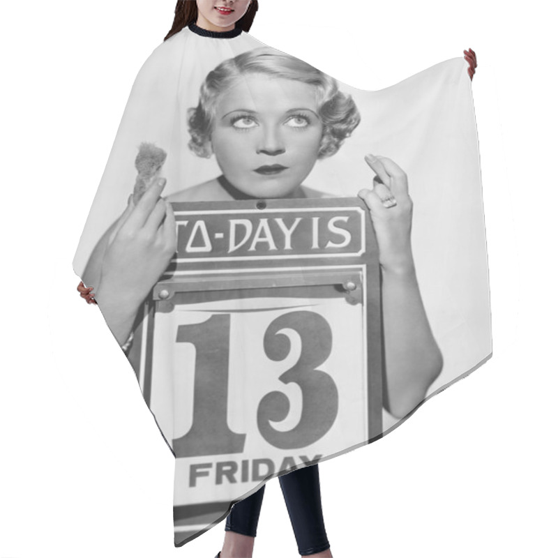 Personality  FRIDAY THE 13TH Hair Cutting Cape