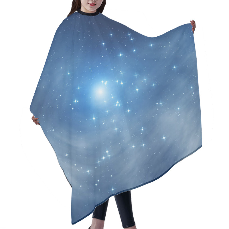 Personality  Space Amazing Dark Theme Background Hair Cutting Cape