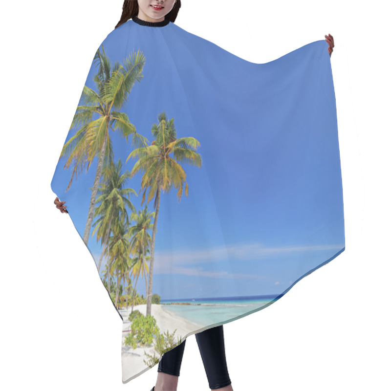 Personality  Maldives Island Palm Beach Hair Cutting Cape