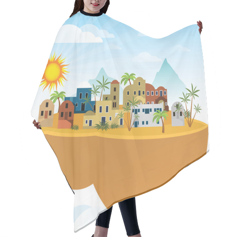 Personality  Flying Island (Orient) Hair Cutting Cape