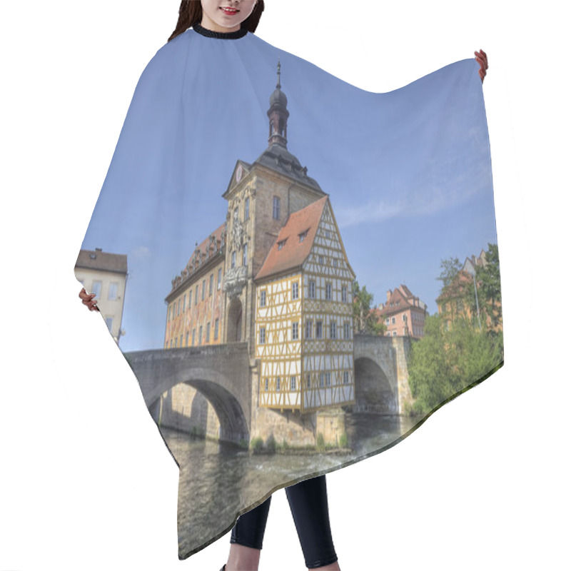 Personality  Bamberg City Hall, Germany Hair Cutting Cape