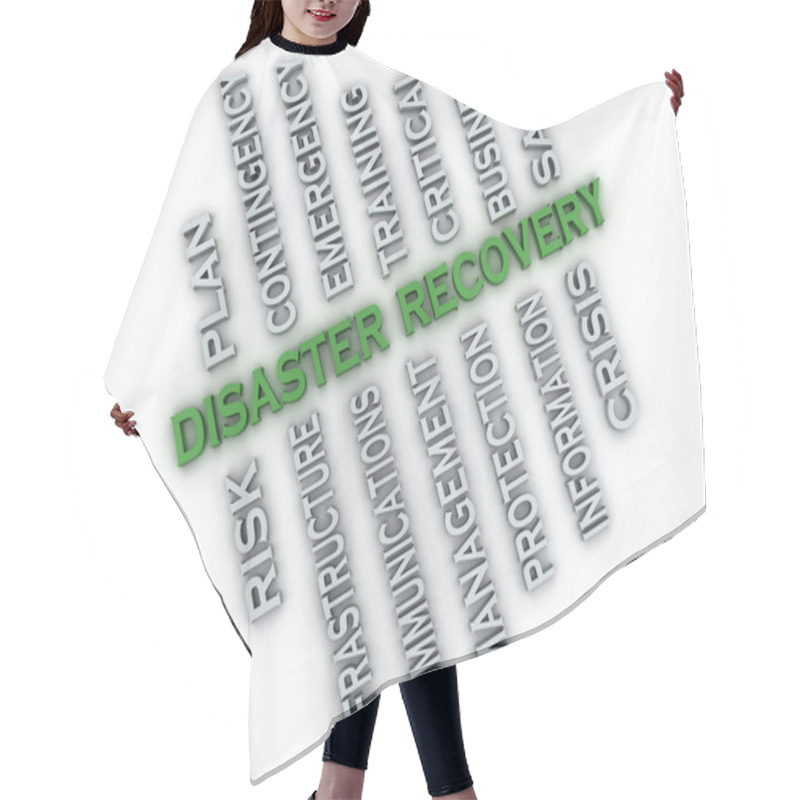 Personality  3d Image Disaster Recovery  Issues Concept Word Cloud Background Hair Cutting Cape