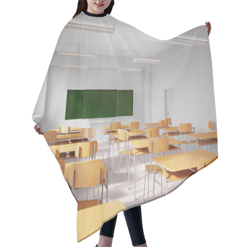 Personality  Old School Classroom Hair Cutting Cape