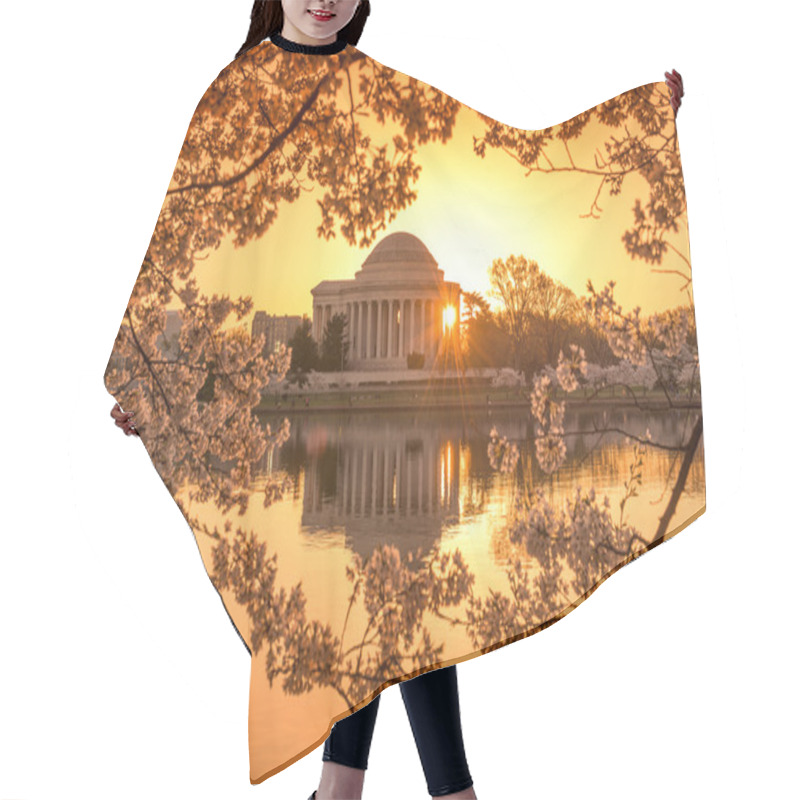 Personality  Washington DC In Spring Hair Cutting Cape