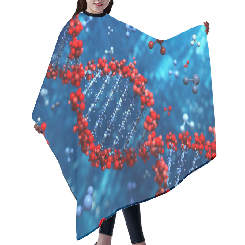 Personality  DNA Background Hair Cutting Cape