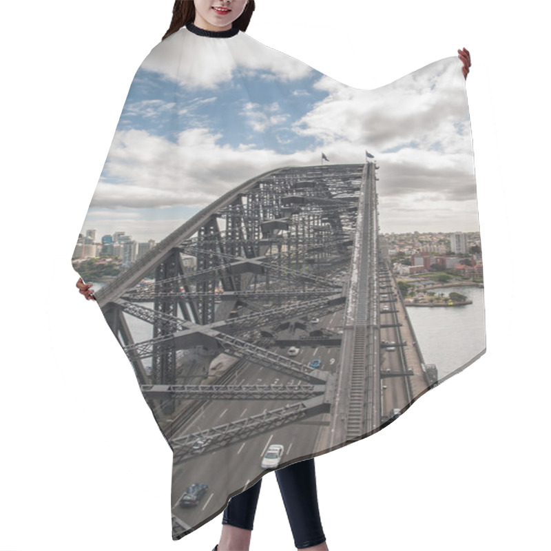 Personality  Sidney Habour Bridge Hair Cutting Cape