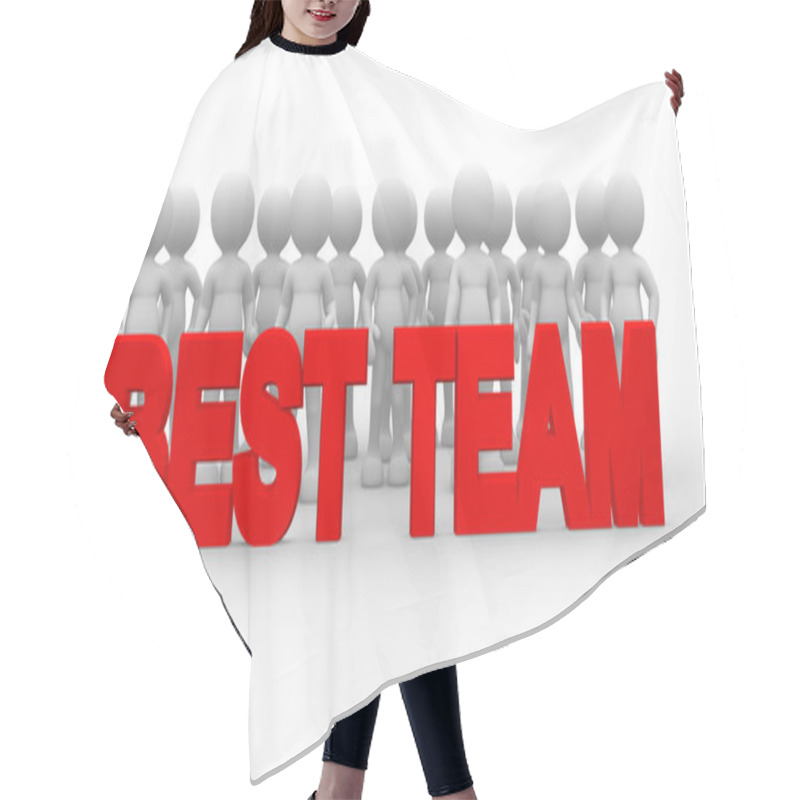 Personality  Best Team Concept Hair Cutting Cape