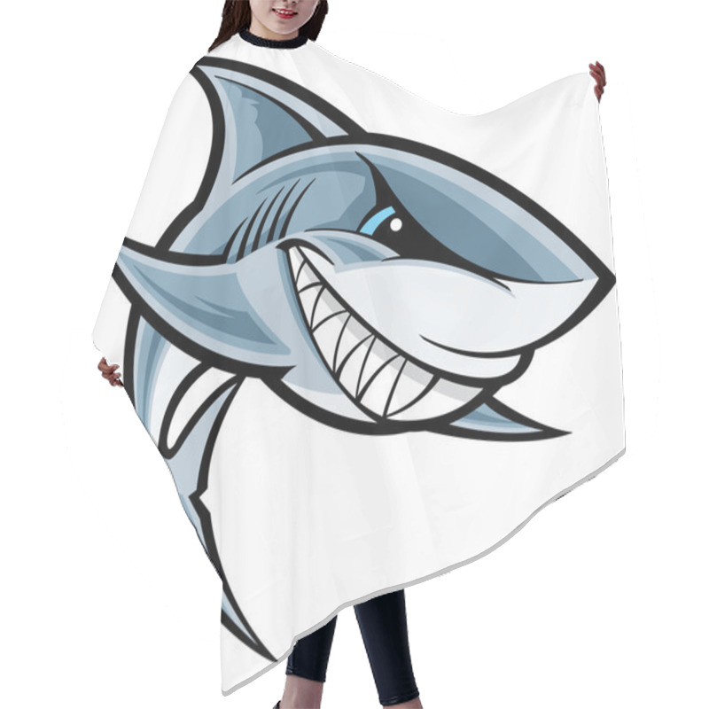 Personality  Great White Shark Hair Cutting Cape