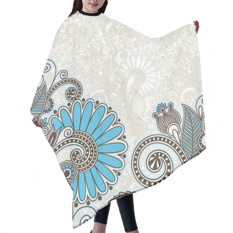 Personality  Ornate Card Announcement Hair Cutting Cape