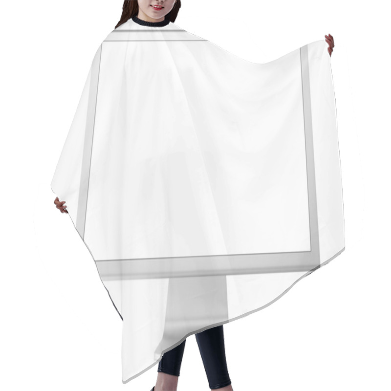 Personality  Computer Monitor Hair Cutting Cape