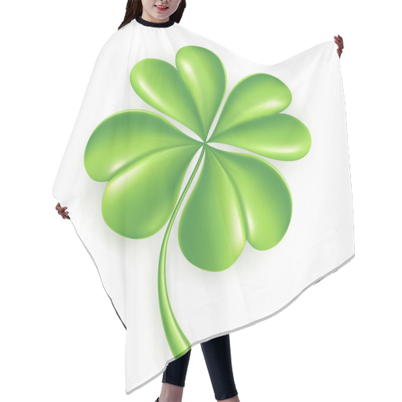 Personality  Lucky Clover, Vector Hair Cutting Cape