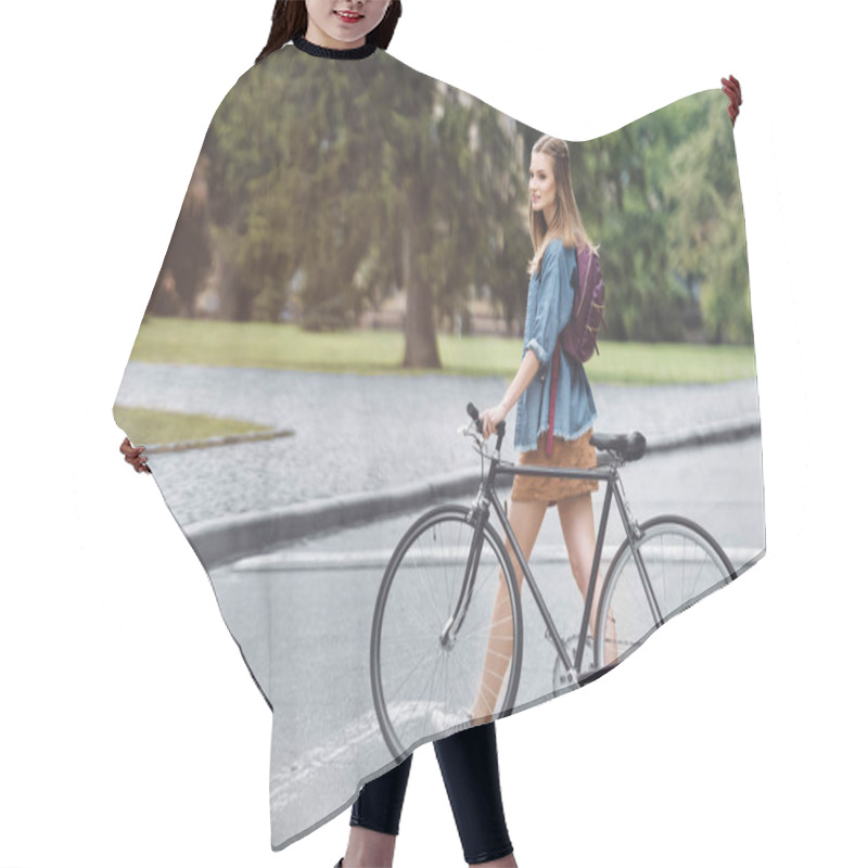 Personality   Bicycle Hair Cutting Cape