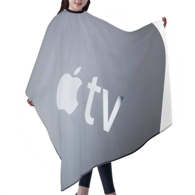 Personality  New Apple TV Media Streaming Player Microconsole Hair Cutting Cape