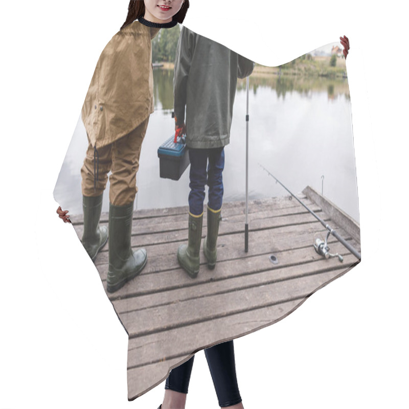 Personality  Fishing Hair Cutting Cape