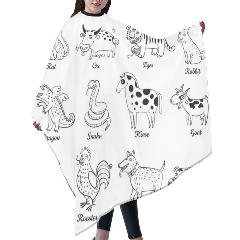 Personality  Chinese Astrology Hair Cutting Cape