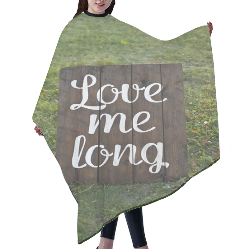 Personality  Love Words, Love Text, Love Letters Hair Cutting Cape