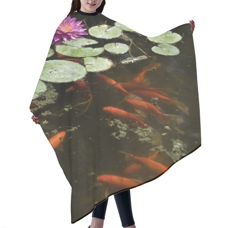 Personality  Koi Fish Hair Cutting Cape