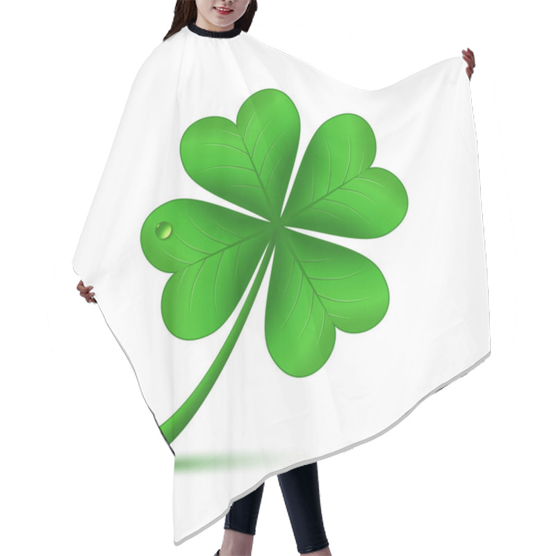 Personality  Four Leafed Clover Hair Cutting Cape