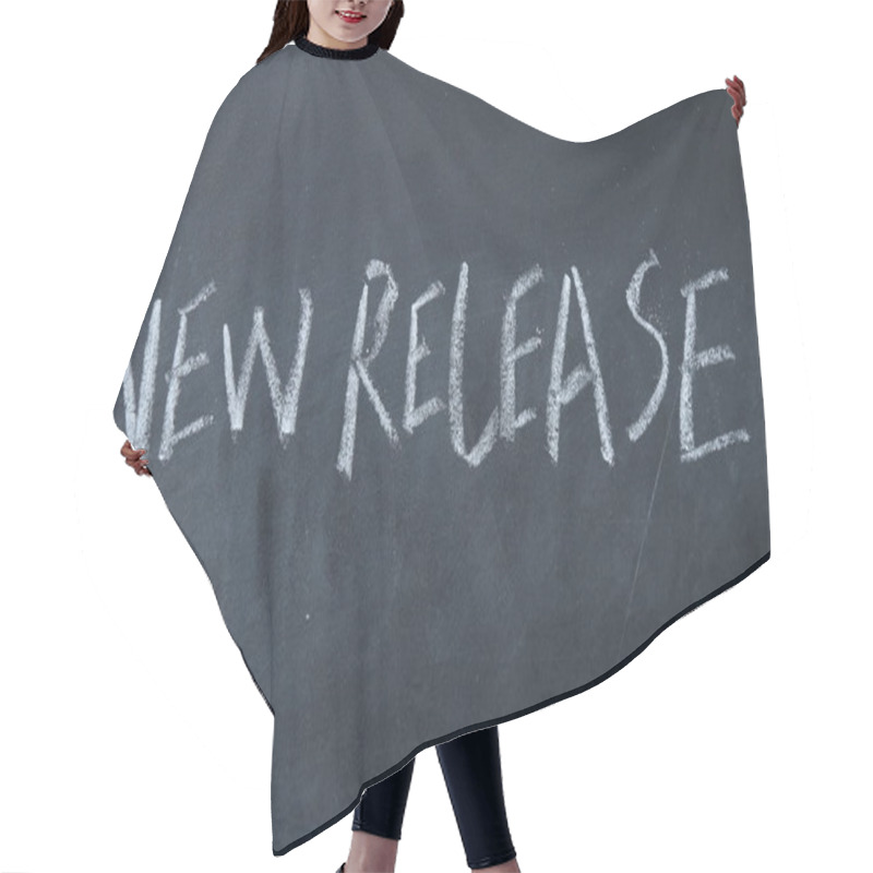 Personality  New Release Text Write On Blackboard Hair Cutting Cape