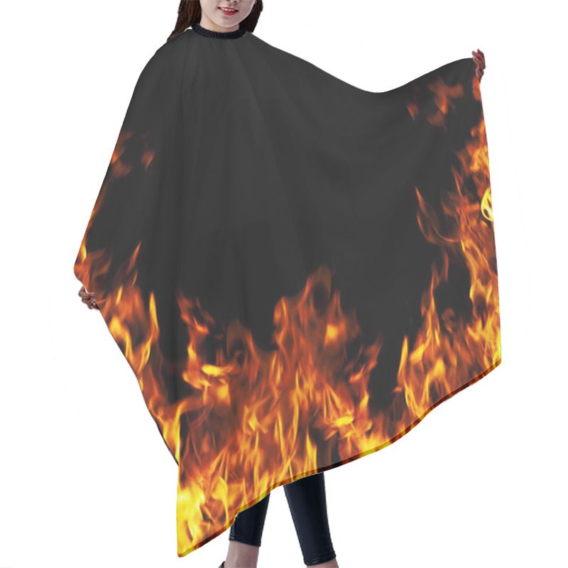 Personality  Perfect Fire Hair Cutting Cape