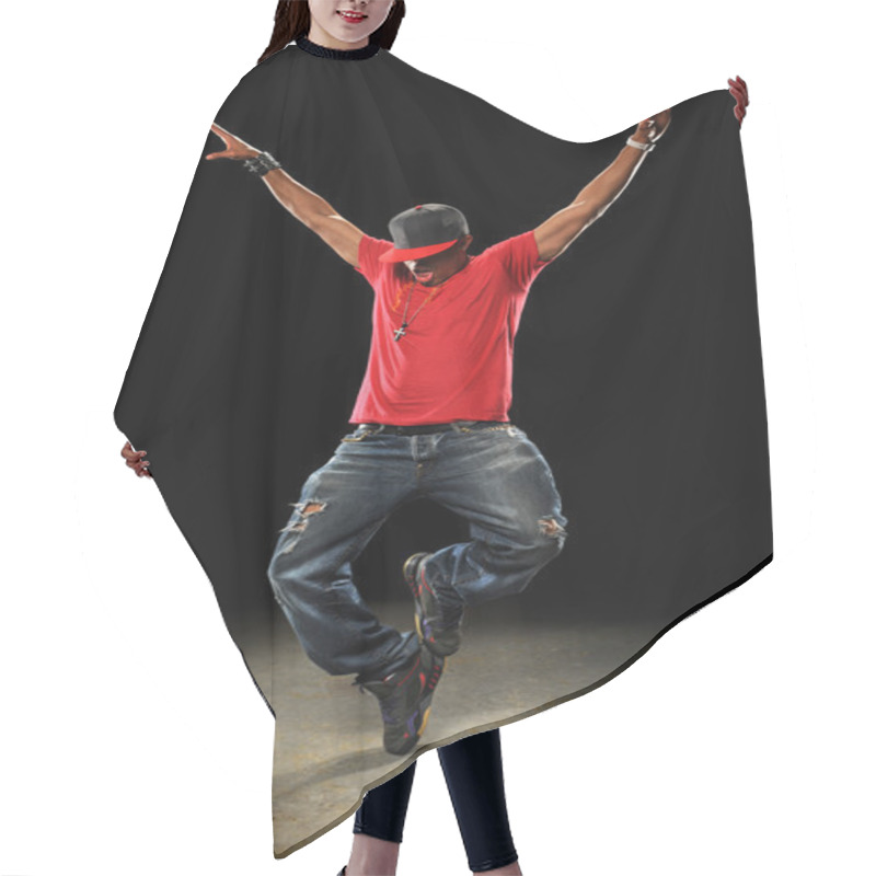 Personality  Hip Hop Dancer Hair Cutting Cape