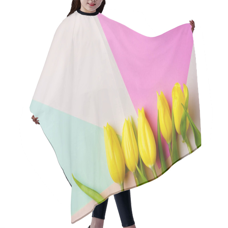 Personality  Mothers Day, Valentine, Women Day, Spring Flowers Hair Cutting Cape