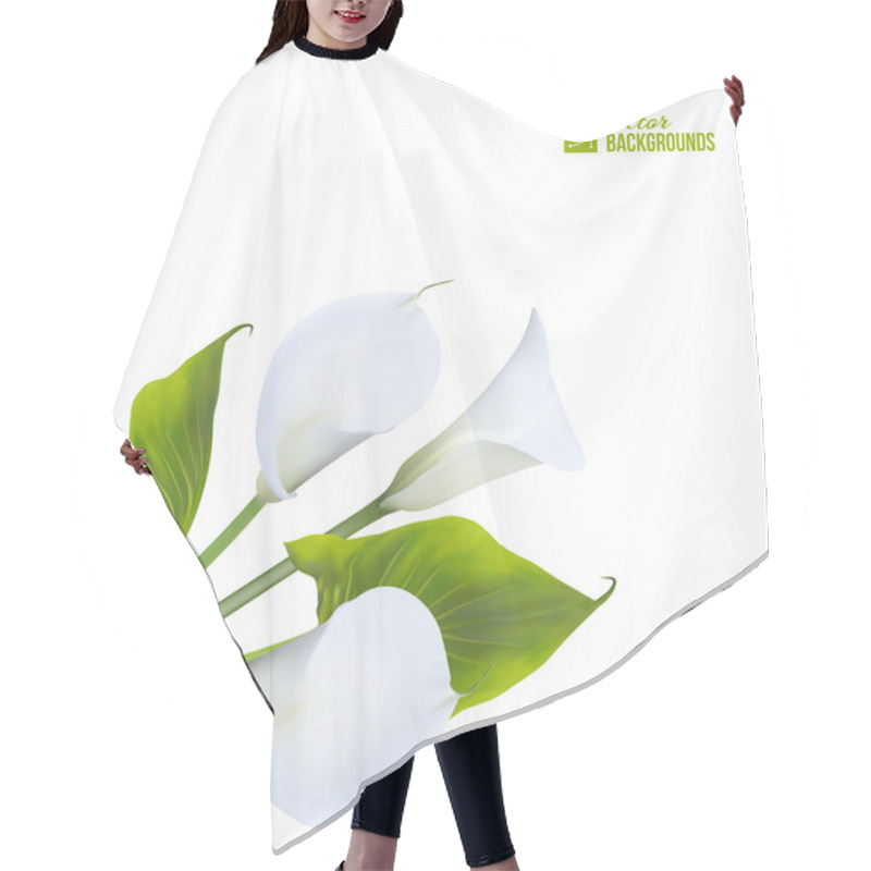 Personality  Calla Lily Hair Cutting Cape