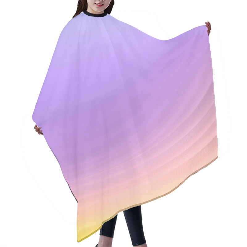 Personality  Beautiful Abstract Background Hair Cutting Cape