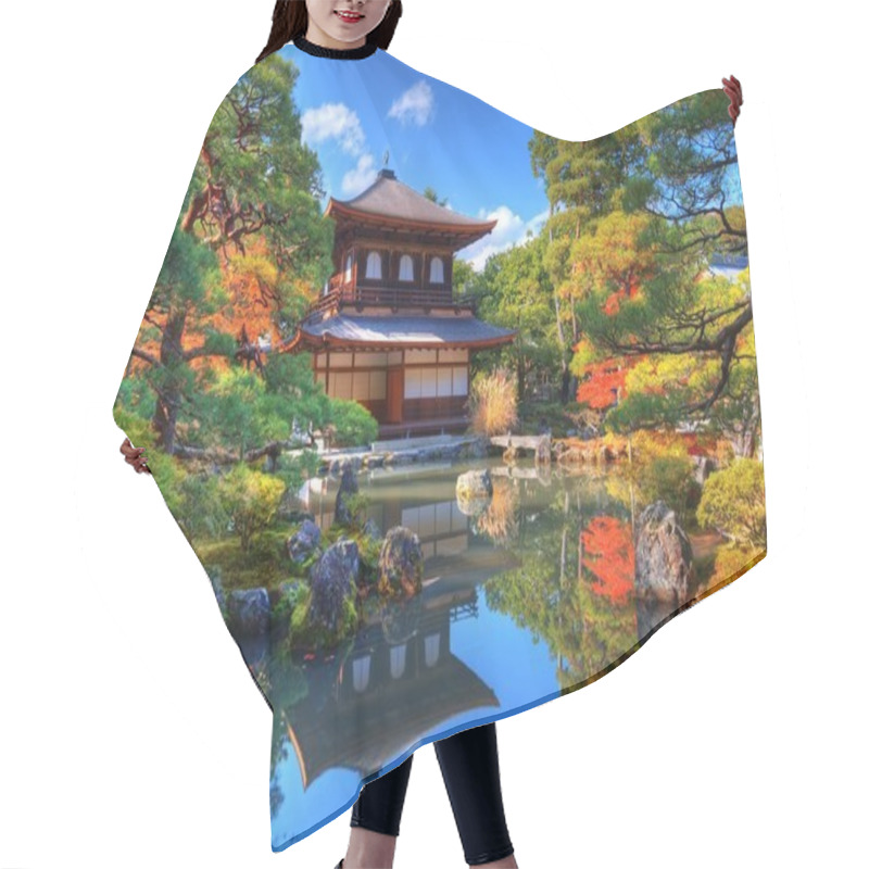 Personality  Ginkaku-ji Temple In Kyoto Hair Cutting Cape