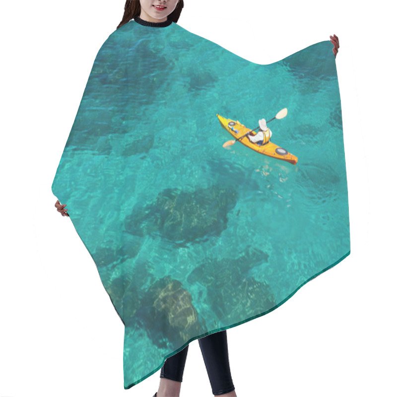 Personality  Kayaking Hair Cutting Cape