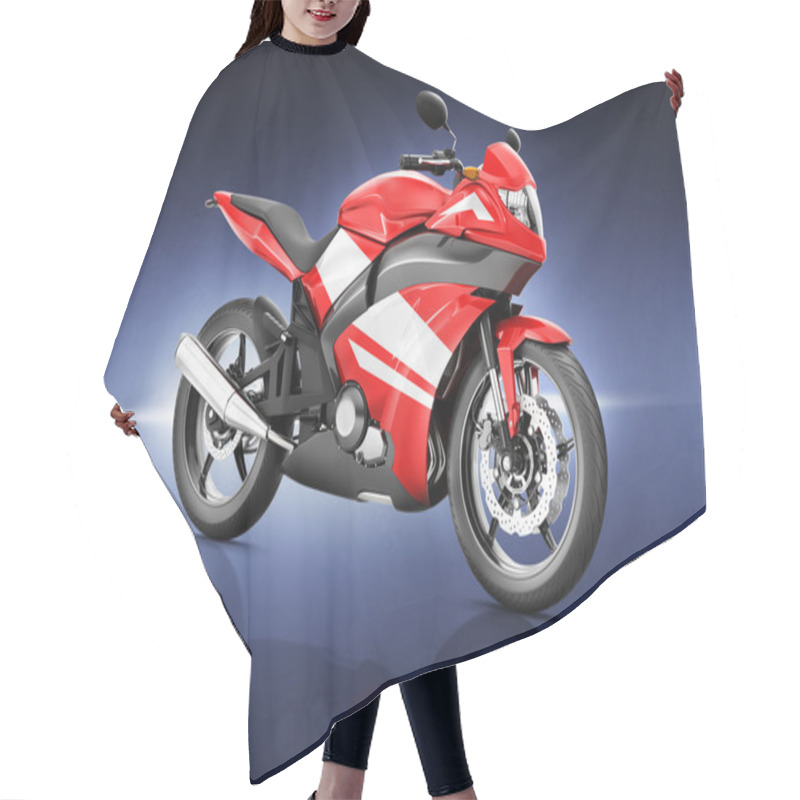 Personality  Motorcycle Transportation Luxury Motorbike Hair Cutting Cape